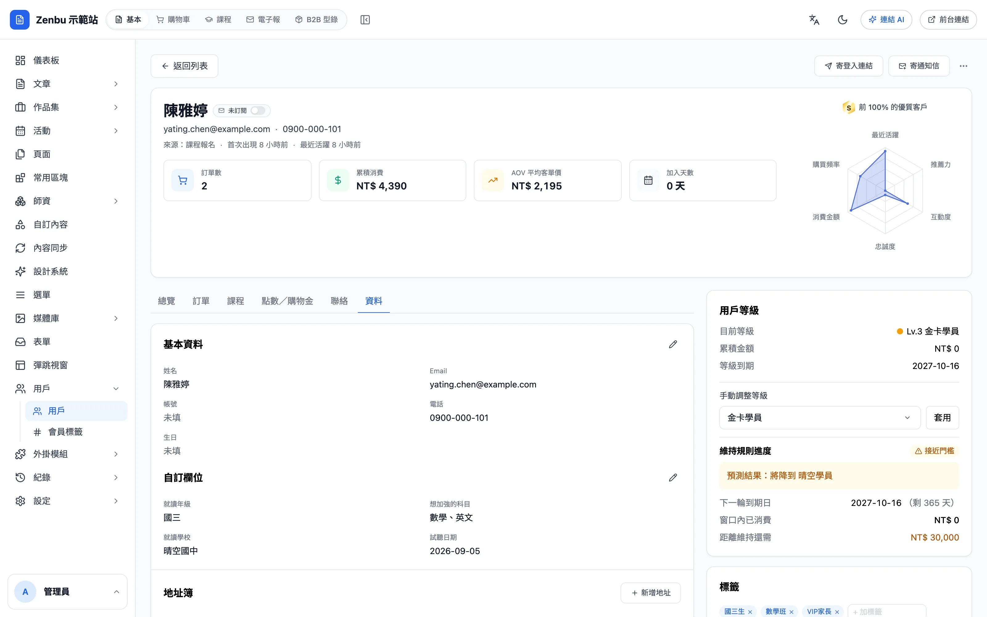 資料分頁